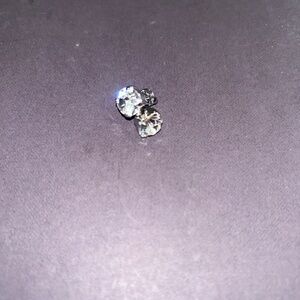 Sabika new never worn clear, bright crystal stud earrings